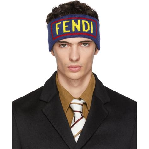 fendi headband blue|Fendi inspired headband.